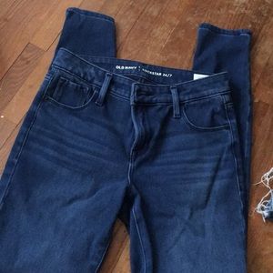 SKINNY JEANS DARK WASH